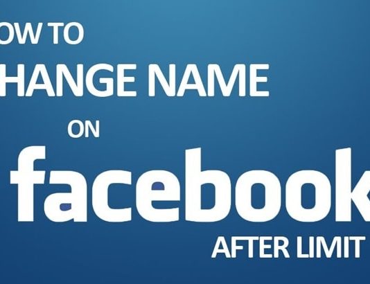 Change Your Name on Facebook After Limit