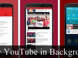 Play YouTube Videos in Background on Android