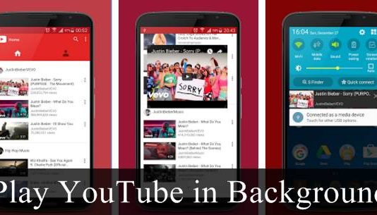 Play YouTube Videos in Background on Android