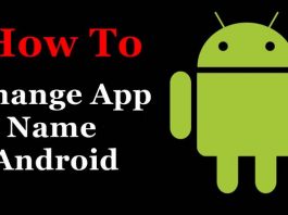 How To Change Name Icons on Android
