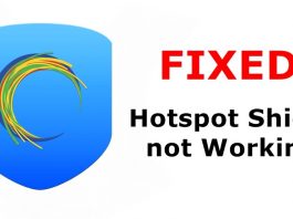 Fix Hotspot Shield Connected But Not Working