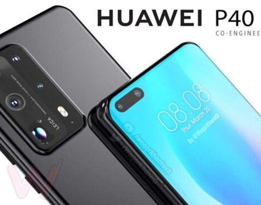 Huawei P40 Pro Display Lit Up in a Real Shot